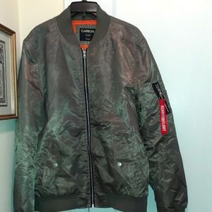 carbon bomber jacket